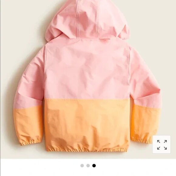 Girls’ Windbreaker in Colorblock with UPF 50+ - Picture 7 of 10